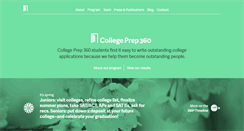 Desktop Screenshot of collegeprep360.com